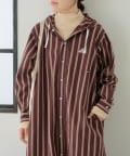 CIAOPANIC TYPY(チャオパニックティピー) 【GEVACO】フーディーシャツワンピース