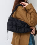 Kastane(カスタネ) 【WEB先行/4色展開/500mlペットボトル収納可】キルティングシャーリングBAG