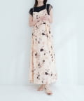 NICE CLAUP / OLIVE des OLIVE OUTLET(ナイスクラップ  / オリーブ デ オリーブ アウトレット) 【 natural  couture】両サイドプリーツキャミワンピ