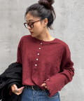 CIAOPANIC TYPY(チャオパニックティピー) ２wayシアージャガードレースヘンリーネックTee