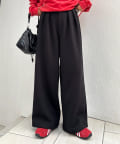 CIAOPANIC TYPY(チャオパニックティピー) 【UNISEX】あったかスウェットタックワイドパンツ