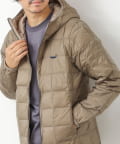 NOLLEY'S(ノーリーズ) 【TAION】別注クジラ刺繍HOOD W-ZIP DOWN JKT