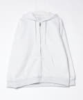 FREDY & GLOSTER(フレディ アンド グロスター) 【カルボアシリーズ】UNISEX ワイドジップパーカー
