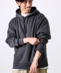 FREDY & GLOSTER(フレディ アンド グロスター) 【カルボアシリーズ】UNISEX ワイドプルオーバーパーカー