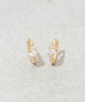 3COINS(スリーコインズ) キラキラワンタッチピアス