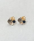 3COINS(スリーコインズ) フラワービジューピアス