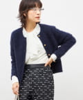 NOLLEY'S(ノーリーズ) ウォッシャブルストレッチジョーゼットボウタイ風ブラウス