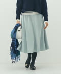 NOLLEY'S(ノーリーズ) ウォッシャブル2WAYストレッチフレアスカート
