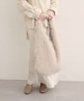 natural couture(ナチュラルクチュール) ワンハンドルファーBAG