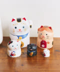 salut!(サリュ) 《WEB限定商品》招き猫のマトリョーシカ/正月のお飾り