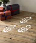 3COINS(スリーコインズ) サンタさんの足跡/クリスマス