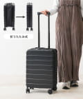3COINS(スリーコインズ) 《WEB先行販売》折りたたみスーツケース