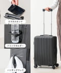 3COINS(スリーコインズ) 機内持ち込みサイズスーツケース