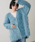 LARUTA(ラルータ) ノーブル起毛加工ニットコート