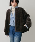 LARUTA(ラルータ) リバーシブルファーキルトコート