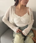 NICE CLAUP / OLIVE des OLIVE OUTLET(ナイスクラップ  / オリーブ デ オリーブ アウトレット) 【one after another】カップ付きインナー