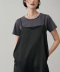 NICE CLAUP / OLIVE des OLIVE OUTLET(ナイスクラップ  / オリーブ デ オリーブ アウトレット) 【LARUTA】ピグメントベーシックTee