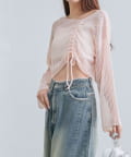 NICE CLAUP / OLIVE des OLIVE OUTLET(ナイスクラップ  / オリーブ デ オリーブ アウトレット) 【OLIVE des OLIVE】ドロストニット