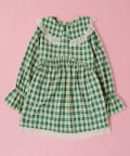 w closet(ダブルクローゼット) 【あみこ企画第3弾！10/16  20:00 販売スタート】Am レース衿チュニックワンピース