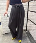 OUTLET(アウトレット) 【WHO'S WHO gallery】2タックフォールスラックス