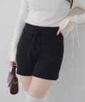 NICE CLAUP / OLIVE des OLIVE OUTLET(ナイスクラップ  / オリーブ デ オリーブ アウトレット) ケーブル編みニットショートパンツ