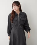 NICE CLAUP / OLIVE des OLIVE OUTLET(ナイスクラップ  / オリーブ デ オリーブ アウトレット) SET・コールJK＋キャミOP