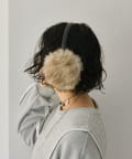 ear PAPILLONNER(イア パピヨネ) フェイクフォックスイヤマフ【SUM1 STYLE(スミスタイル)】