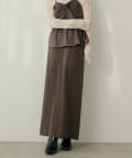 natural couture(ナチュラルクチュール) 【セットフェア対象】【パルクロ限定】フラップポケットジップスカート