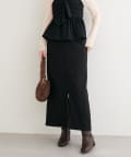 natural couture(ナチュラルクチュール) 【セットフェア対象】【パルクロ限定】フラップポケットジップスカート