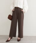 natural couture(ナチュラルクチュール) 【セットフェア対象】【パルクロ限定】サイドボタンパンツ