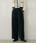natural couture(ナチュラルクチュール) 【セットフェア対象】【パルクロ限定】サイドボタンパンツ
