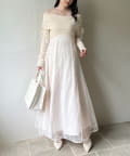 NICE CLAUP / OLIVE des OLIVE OUTLET(ナイスクラップ  / オリーブ デ オリーブ アウトレット) 【one after another】ドッキングワンピ