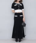 NICE CLAUP / OLIVE des OLIVE OUTLET(ナイスクラップ  / オリーブ デ オリーブ アウトレット) Seemiニットセットアップ