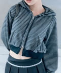 NICE CLAUP / OLIVE des OLIVE OUTLET(ナイスクラップ  / オリーブ デ オリーブ アウトレット) 【OLIVE des OLIVE】アウターに合わせるパーカー