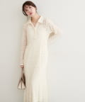 natural couture(ナチュラルクチュール) 【WEB限定】総レースマーメイドワンピース