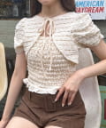 OUTLET(アウトレット) 【mystic】[mline]レイヤードジャガードTOPS