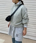 NICE CLAUP / OLIVE des OLIVE OUTLET(ナイスクラップ  / オリーブ デ オリーブ アウトレット) ヤクタッチハイネックニット