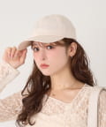 NICE CLAUP / OLIVE des OLIVE OUTLET(ナイスクラップ  / オリーブ デ オリーブ アウトレット) 【one after another】ビジューロゴキャップ