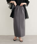 NICE CLAUP / OLIVE des OLIVE OUTLET(ナイスクラップ  / オリーブ デ オリーブ アウトレット) 【natural couture】セルフカットタイトスカート