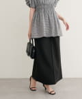 NICE CLAUP / OLIVE des OLIVE OUTLET(ナイスクラップ  / オリーブ デ オリーブ アウトレット) 【natural couture】セルフカットタイトスカート