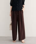 NICE CLAUP / OLIVE des OLIVE OUTLET(ナイスクラップ  / オリーブ デ オリーブ アウトレット) 【natural couture】セルフカットストレッチイージーパンツ