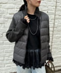 FREDY & GLOSTER(フレディ アンド グロスター) 【TAION】別注HINECK DOWN JACKET+SLEEVEKNIT