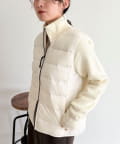 FREDY & GLOSTER(フレディ アンド グロスター) 【TAION】別注HINECK DOWN JACKET+SLEEVEKNIT