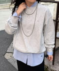 FREDY & GLOSTER(フレディ アンド グロスター) FR刺繍裏毛スウェット