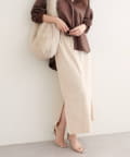 NICE CLAUP / OLIVE des OLIVE OUTLET(ナイスクラップ  / オリーブ デ オリーブ アウトレット) 【natural couture】マルチウェイカットスウェードスカート