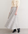 natural couture(ナチュラルクチュール) 選べる丈フレアスカート