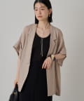 Loungedress】メッシュハーフスリーブジャケット | OUTLET