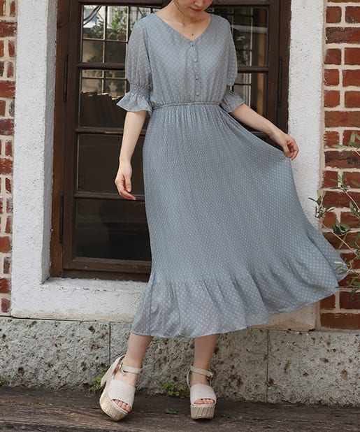 Web Store限定 プリーツロングワンピース One After Another Nice Claup ワンアフターアナザー ナイスクラップ レディース Pal Closet パルクローゼット パルグループ公式ファッション通販サイト