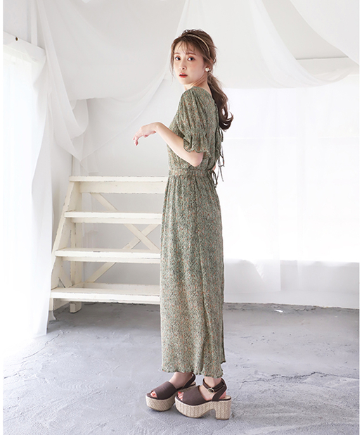 花柄4wayプリーツセットアップ One After Another Nice Claup ワンアフターアナザー ナイスクラップ レディース Pal Closet パルクローゼット パルグループ公式ファッション通販サイト