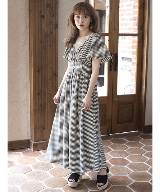 柄アソート ロングガウンワンピース One After Another Nice Claup ワンアフターアナザー ナイスクラップ レディース Pal Closet パルクローゼット パルグループ公式ファッション通販サイト